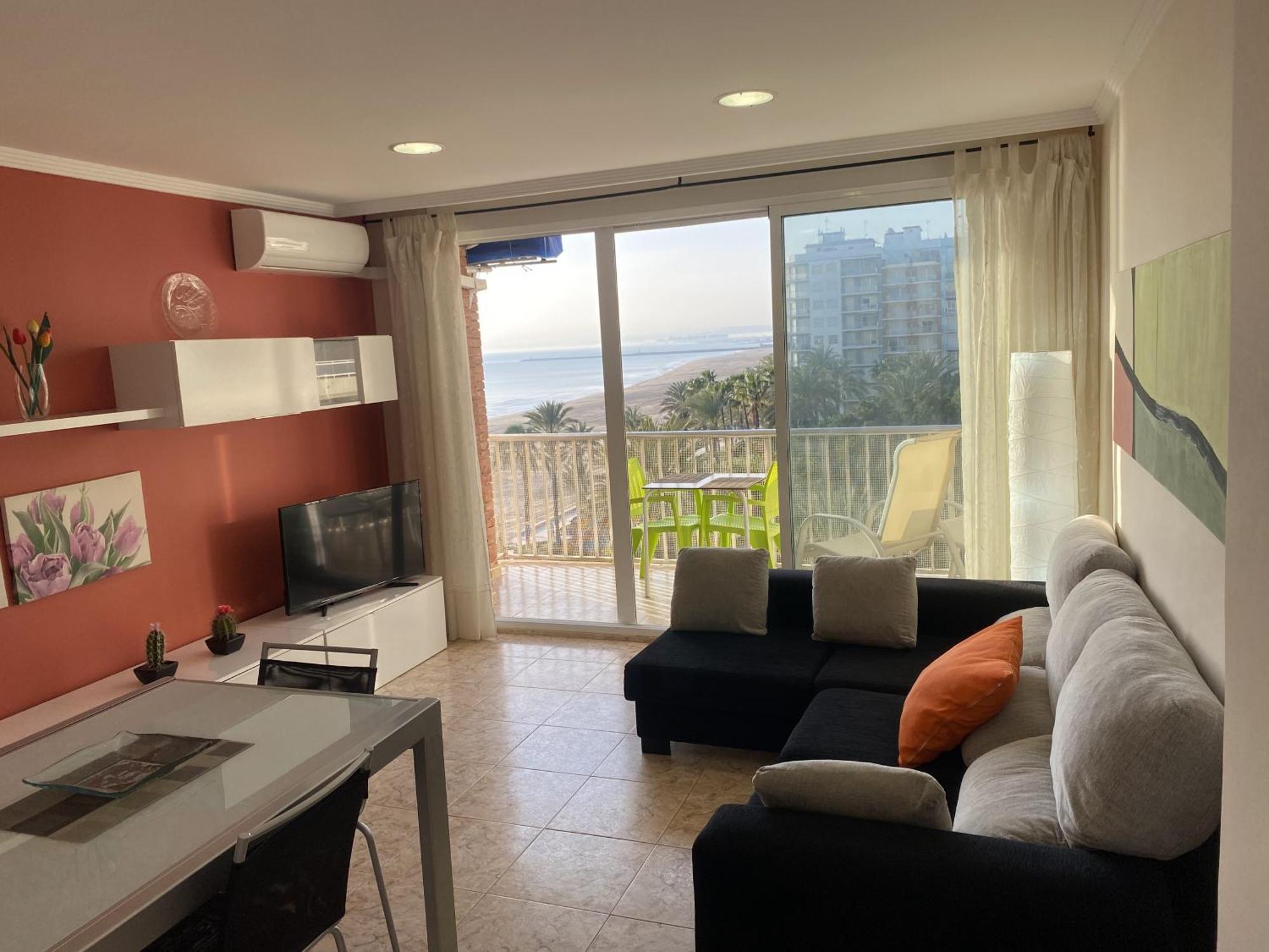 Beachfront And Cozy Apartment Cullera Ngoại thất bức ảnh